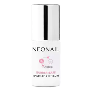NeoNail lakier hybrydowy RUBBER BASE manicure I pedicure - 7,2 ml