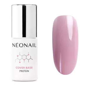 NeoNail lakier hybrydowy COVER BASE PROTEIN Dark Rose - 7,2 ml