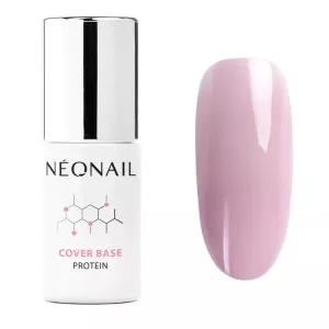 NeoNail lakier hybrydowy COVER BASE PROTEIN Light Nude - 7,2 ml