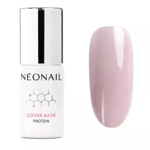 NeoNail lakier hybrydowy COVER BASE PROTEIN Sand Nude - 7,2 ml