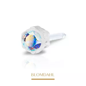 Kolczyk do przekłuwania uszu Blomdahl Crystal 4 mm - 1 szt