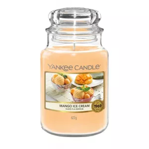 Świeca zapachowa Yankee Candle Mango Ice Cream - 623 g